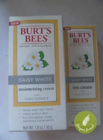 Burt’s Bees Daisy White Giveaway