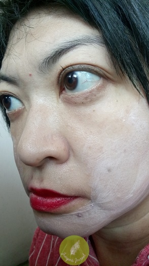Mask applied
