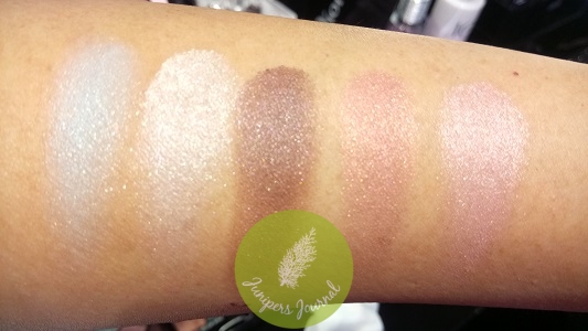 Sugar Shade swatches