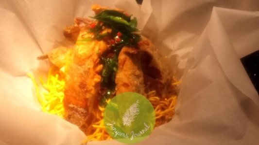 Ikan Goreng Kari Pulleh Rangup Johor Berlada Hitam by Chef Isham