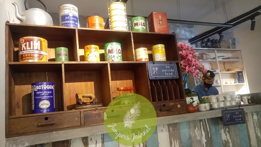 Vintage tiffin carriers decor