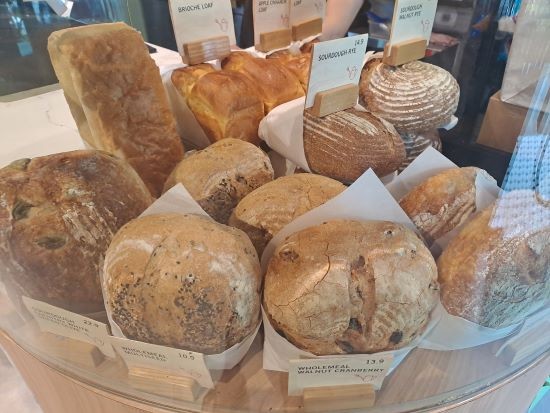 Lots of breads